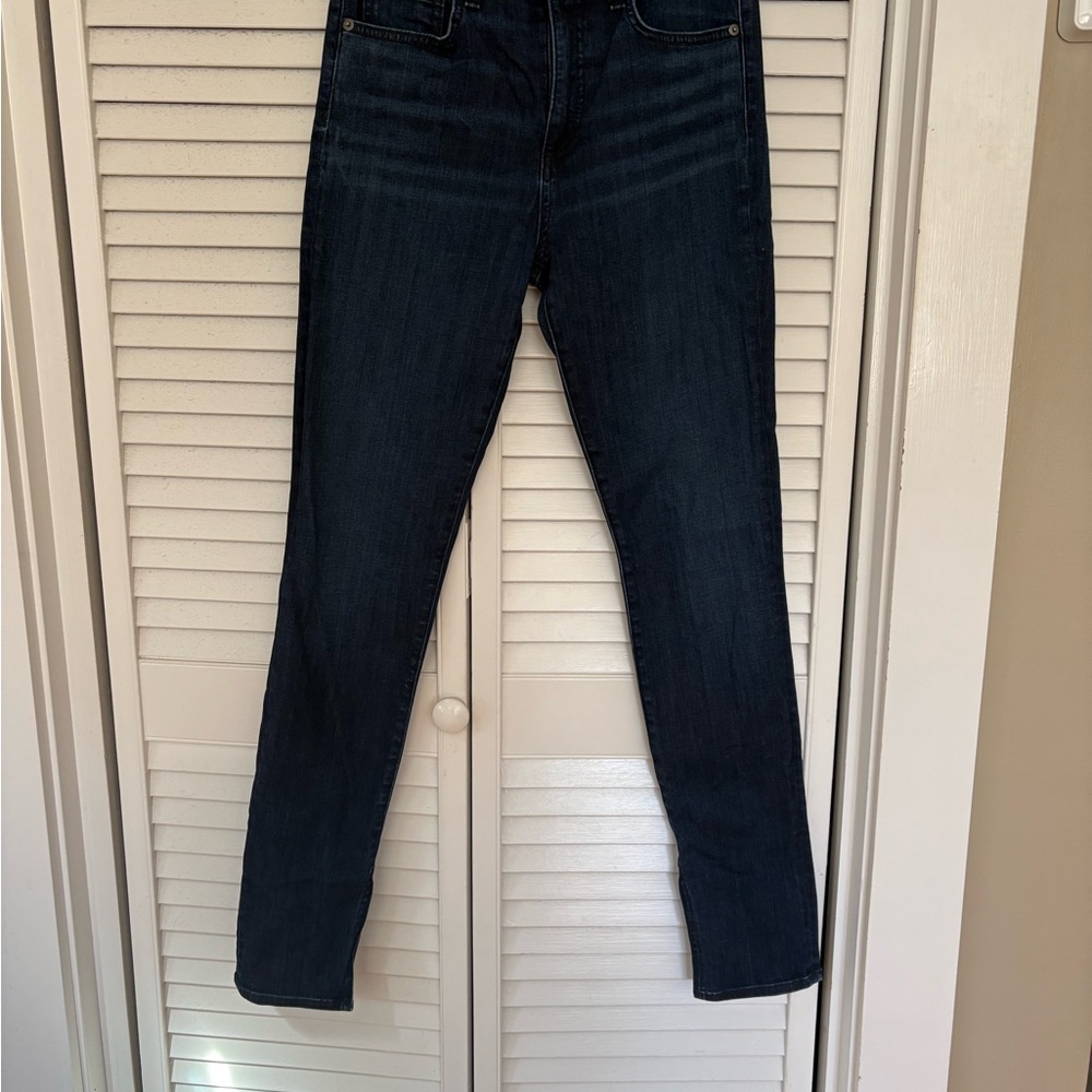 Veronica Beard Straight Leg Blue Jeans